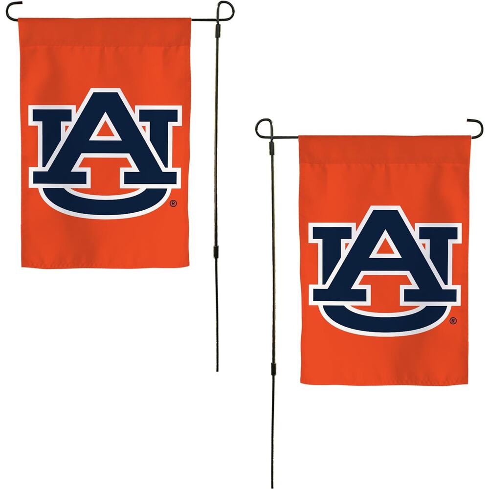 Desert Cactus Auburn University Garden Flag 19 x 12 inches Orange Blue Banner